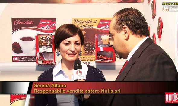 Expo Vending Sud 2011-Fabio Russo intervista Serena Alfano della Nutis srl