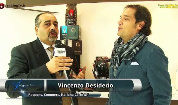 EXPO VENDING SUD 2012 – Fabio Russo intervista Vincenzo Desiderio della Italiana Caffe srl