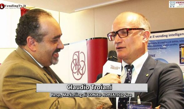 Forum Vending 2013 IIR MIlano – Fabio Russo intervista Claudio Troiani di CONAD ADRIATICO Spa