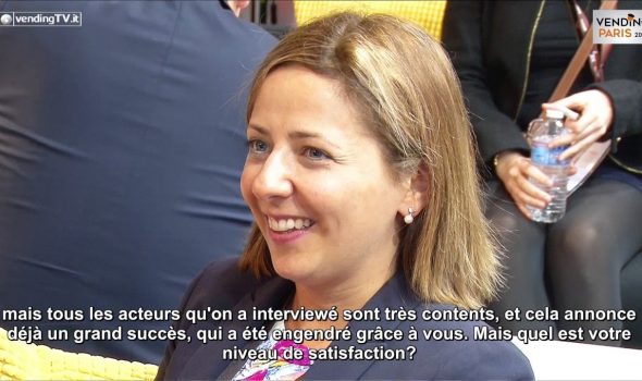 VENDING PARIS 2017 VendingTV Fabio Russo intervista Sylvie Gaudy di Reed Exposition