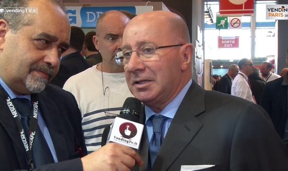VENDING PARIS 2017 VendingTV Fabio Russo intervista Piero Angelo Lazzari Presidente di CONFIDA