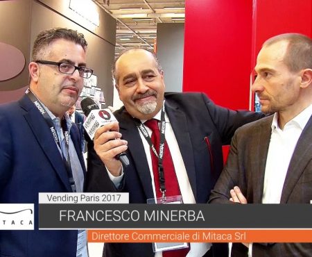 VENDING PARIS 2017 Fabio Russo intervista F.sco Minerba di MItaca e A. Romano di Pronto Foods