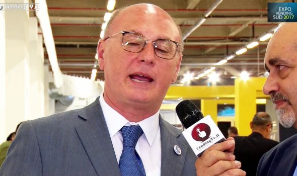 Expo Vending Sud 2017 – Vending TV Fabio Russo intervista l’organizzatore Massimo Pennisi