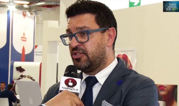 Expo Vending Sud VendingTV.it Fabio Russo intervista Maurizio Bertoldi della CUSTOM SPA