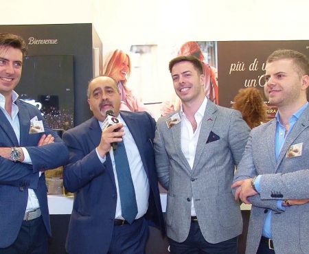 Expo Vending Sud Fabio Russo intervista Francesco, Mariano e Felice Bardolino di Gran Caffè Opera