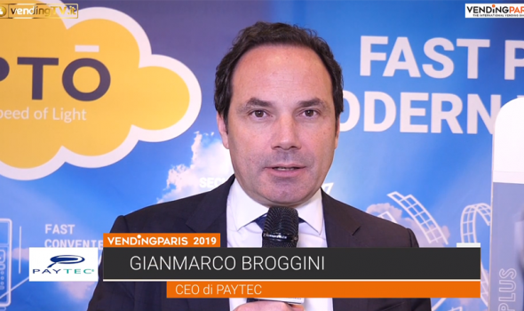 Vending Paris 2019 – Intervista con Gian Marco Broggini di Paytec srl