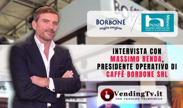 HOST 2021 – Intervista con Massimo Renda, Presidente Operativo di Caffè Borbone srl