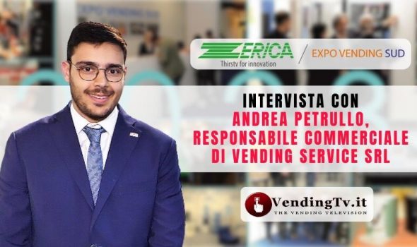 Expo Vending Sud 2023 – Intervista con Andrea Petrullo, Resp.le commerciale di Vending Service srl