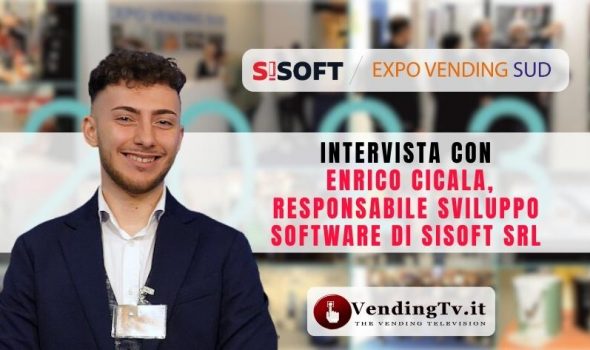 Expo Vending Sud 2023 – Intervista con Enrico Cicala, Responsabile sviluppo software di SISOFT srl