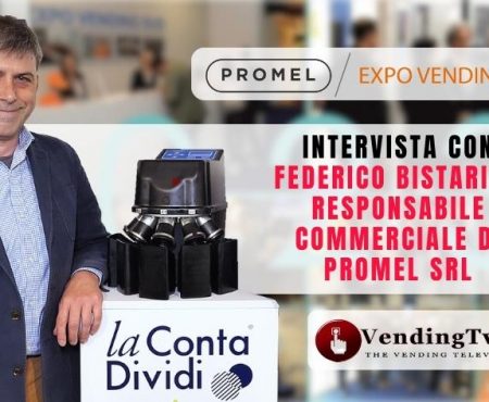 Expo Vending Sud 2023 – Intervista con Federico Bistarini, Responsabile commerciale di PROMEL srl